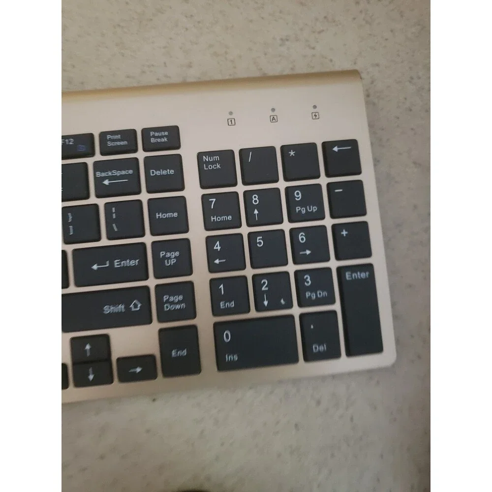 TopMate KM9000 Wireless Keyboard and Mouse Combo